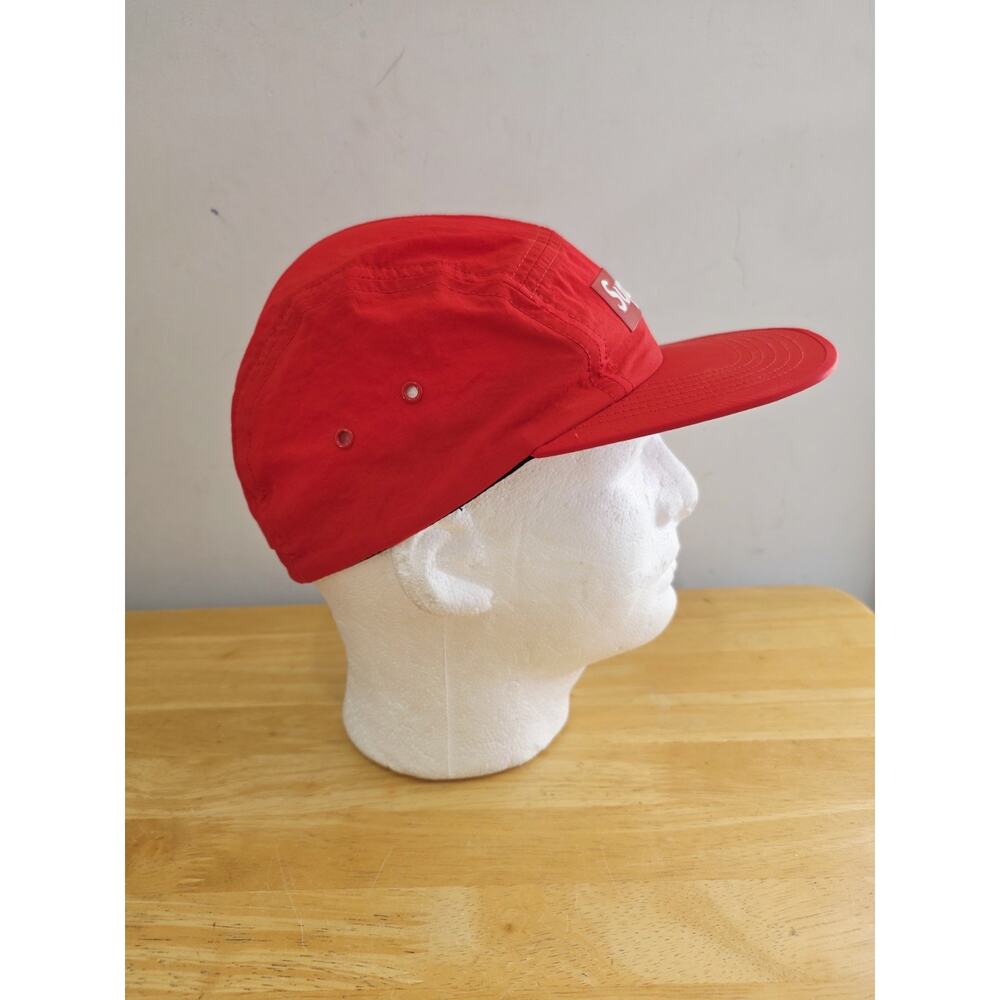 Supreme Red Runner 5 Panel Hat Cap Medium - image 4